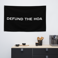 Defund the HOA Flag - horizontal