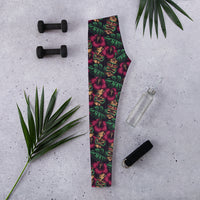 Tiki Mask Leggings