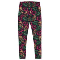 Tiki Mask Leggings