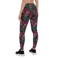 Tiki Mask Leggings