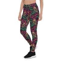 Tiki Mask Leggings