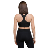 BW geometric gradient Longline sports bra