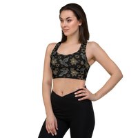 Star of David and Dove Longline sports bra