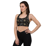 Star of David and Dove Longline sports bra