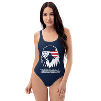 'Merican Badass One-Piece Swimsuit