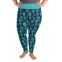 All-Over Print Plus Size Leggings