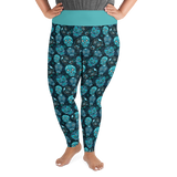 All-Over Print Plus Size Leggings