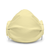 Light Yellow Premium face mask