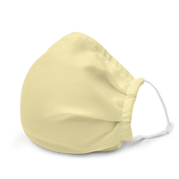 Light Yellow Premium face mask