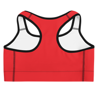 Red Sports bra