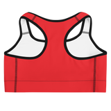 Red Sports bra