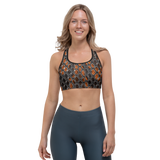 Bronze Snakeskin Sports bra