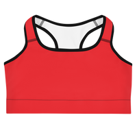 Red Sports bra