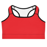 Red Sports bra