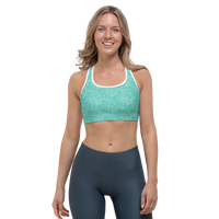 Nurse Collage Sports bra