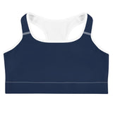 Navy Blue Sports bra