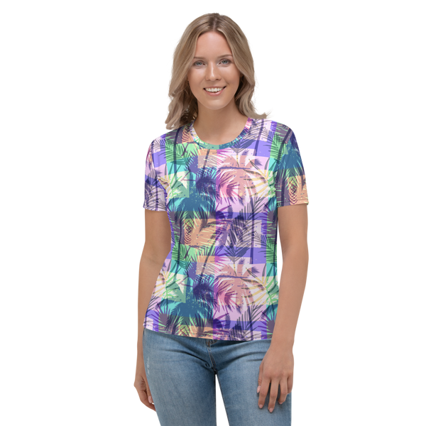 Colorful Palms - Women's T-shirt