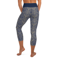 Art Deco Capri Leggings