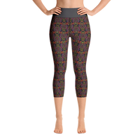 Neon Owl Capri Leggings