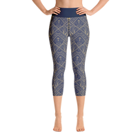 Art Deco Capri Leggings