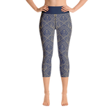 Art Deco Capri Leggings