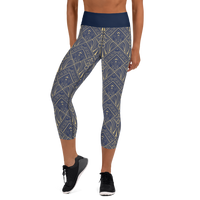 Art Deco Capri Leggings