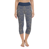 Art Deco Capri Leggings