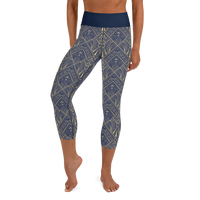 Art Deco Capri Leggings