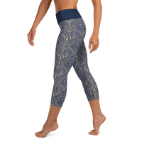 Art Deco Capri Leggings