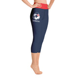 'Merican Badass - Yoga Capri Leggings