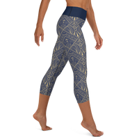 Art Deco Capri Leggings