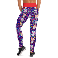 Dia de Los Muertos Yoga Leggings