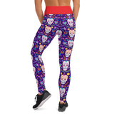 Dia de Los Muertos Yoga Leggings