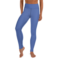 Flat Blue Yoga Leggings