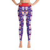 Dia de Los Muertos Yoga Leggings