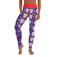 Dia de Los Muertos Yoga Leggings