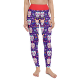 Dia de Los Muertos Yoga Leggings