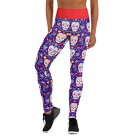 Dia de Los Muertos Yoga Leggings