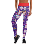 Dia de Los Muertos Yoga Leggings