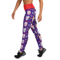 Dia de Los Muertos Yoga Leggings