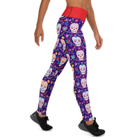 Dia de Los Muertos Yoga Leggings