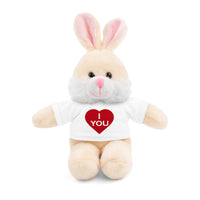 Stuffed Animals with I <3 You Tee