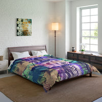 Multicolor Palms Comforter