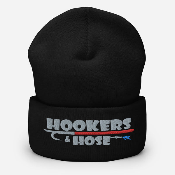 Hookers and Hose Cuffed Beanie