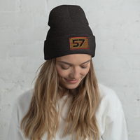 57 Thin Red Line Cuffed Beanie