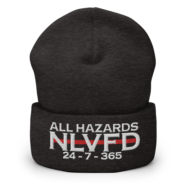 NLVFD All-Hazards Cuffed Beanie