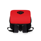 Thin Red Line - Unisex Shoulder Backpack