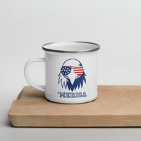 'Merican Badass Enamel Mug