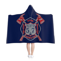 57 Logo Hooded Blanket