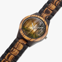 "Morning Sun" Indian Ebony Wooden Watch